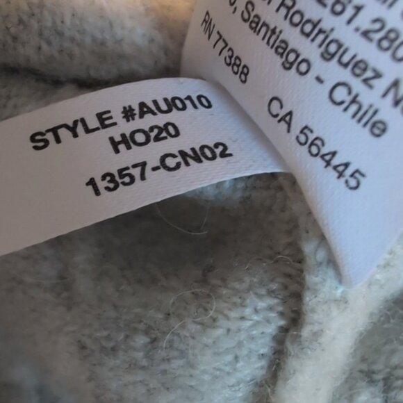 J Crew Gemstone Sweater in Supersoft Yarn, Charcoal Heather Grey, Size M - Picture 7 of 9